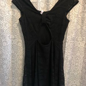 Black sun dress